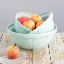 Mason Cash Color Mix S24 (2.15 Qt) Mixing Bowl | Powder Blue -Food Prep Tools Shop powderblue3 1