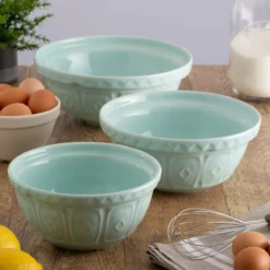 Mason Cash Color Mix S24 (2.15 Qt) Mixing Bowl | Powder Blue -Food Prep Tools Shop powdermixing2 1