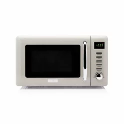 Haden Heritage Vintage Retro 0.7 Cubic Foot Microwave | Putty Beige