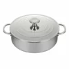 Le Creuset 4.5 Qt. Tri-Ply Stainless Steel Rondeau With Lid -Food Prep Tools Shop rondeau1