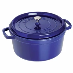 Staub 9 Qt. Round Cocotte/Dutch Oven | Dark Blue
