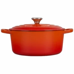 Le Creuset 3.5 Qt. Round Signature Dutch Oven With Stainless Steel Knob | Flame Orange 10 Le Creuset 3.5 Qt. Round Signature Dutch Oven With Stainless Steel Knob | Flame Orange -Food Prep Tools Shop rs11160 ls2501 222ss 2