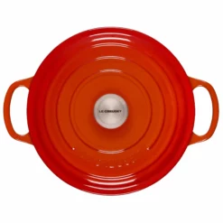 Le Creuset 3.5 Qt. Round Signature Dutch Oven With Stainless Steel Knob | Flame Orange 11 Le Creuset 3.5 Qt. Round Signature Dutch Oven With Stainless Steel Knob | Flame Orange -Food Prep Tools Shop rs11161 ls2501 222ss 3