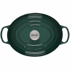 Le Creuset 6.75 Qt. Oval Signature Dutch Oven With Stainless Steel Knob | Artichaut -Food Prep Tools Shop rs11310 ls2502 31795ss 3