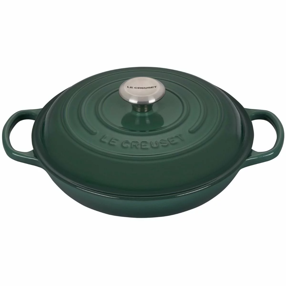 Le Creuset 2.25 Qt. Signature Enameled Cast Iron Braiser With Stainless Steel Knob | Artichaut 3 Le Creuset 2.25 Qt. Signature Enameled Cast Iron Braiser With Stainless Steel Knob | Artichaut