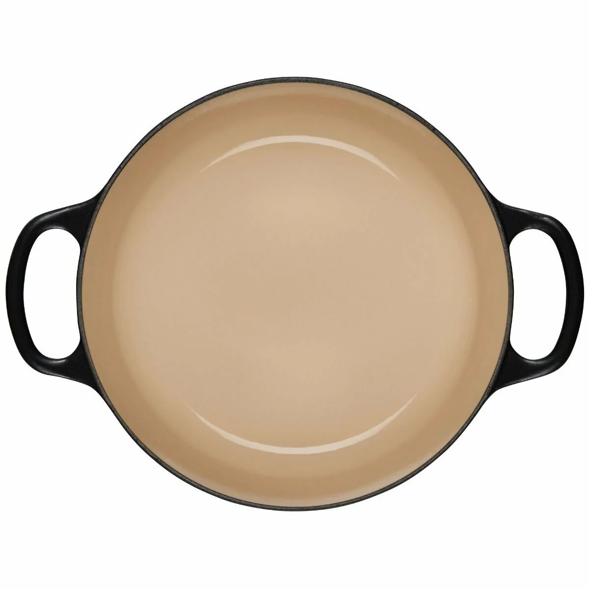 Le Creuset 3.5 Qt. Round Signature Dutch Oven With Stainless Steel Knob | Licorice 6 Le Creuset 3.5 Qt. Round Signature Dutch Oven With Stainless Steel Knob | Licorice - Image 4