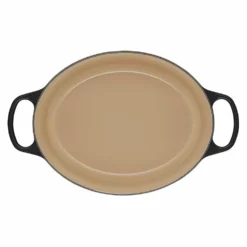 Le Creuset 6.75 Qt. Oval Signature Dutch Oven With Stainless Steel Knob | Licorice 10 Le Creuset 6.75 Qt. Oval Signature Dutch Oven With Stainless Steel Knob | Licorice -Food Prep Tools Shop rs11834 ls2502 3120ss 4 lpr