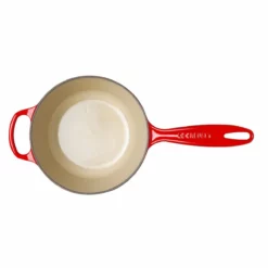 Le Creuset 1.75 Qt. Signature Enameled Cast Iron Saucepan With Stainless Steel Knob | Cerise/Cherry Red -Food Prep Tools Shop rs11973 0024147276944.pt02