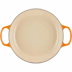 Le Creuset 3.5 Qt. Signature Enameled Cast Iron Braiser With Stainless Steel Knob | Flame Orange -Food Prep Tools Shop rs11979 lc 20191015 fr ps 00014 s