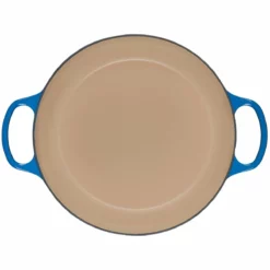 Le Creuset 9 Qt. Round Signature Dutch Oven With Stainless Steel Knob | Marseille Blue -Food Prep Tools Shop rs12413 ls2501 3059ss 4
