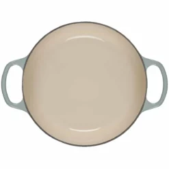 Le Creuset 4.5 Qt. Round Signature Dutch Oven With Stainless Steel Knob | Sea Salt -Food Prep Tools Shop rs17058 ls2501 24717ss 4