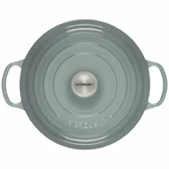 Le Creuset 7.25 Qt. Round Signature Dutch Oven With Stainless Steel Knob | Sea Salt -Food Prep Tools Shop rs17065 ls2501 28717ss 3