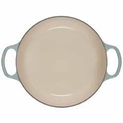 Le Creuset 9 Qt. Round Signature Dutch Oven With Stainless Steel Knob | Sea Salt -Food Prep Tools Shop rs17070 ls2501 30717ss 4