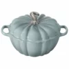 Le Creuset 4 Qt. Pumpkin Cocotte | Sea Salt -Food Prep Tools Shop rs17277 pumpkin1 1