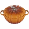 Le Creuset 4 Qt. Pumpkin Cocotte | Persimmon -Food Prep Tools Shop rs17338 220714 lcp1983