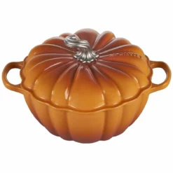 Le Creuset 4 Qt. Pumpkin Cocotte | Persimmon