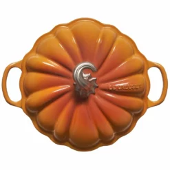 Le Creuset 4 Qt. Pumpkin Cocotte | Persimmon -Food Prep Tools Shop rs17340 220714 lcp2197