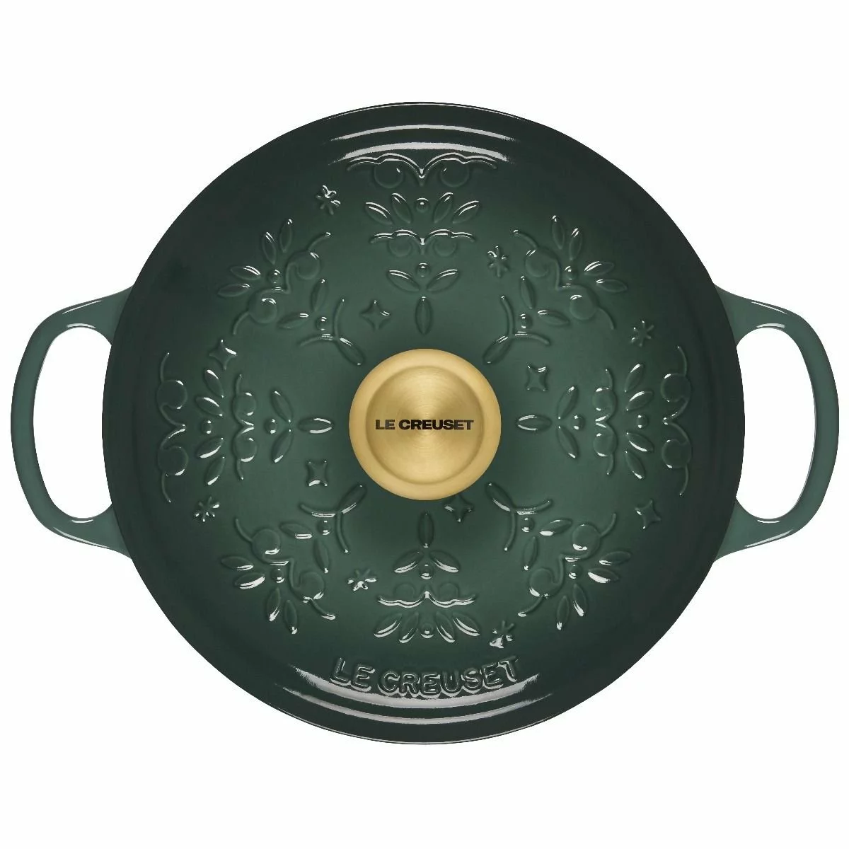 Le Creuset 4.5 Qt. Signature Dutch Oven | Noel (Artichaut) 5 Le Creuset 4.5 Qt. Signature Dutch Oven | Noel (Artichaut) - Image 3