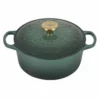 Le Creuset 4.5 Qt. Signature Dutch Oven | Noel (Artichaut) -Food Prep Tools Shop rs17391 tree embossed rdo artichaut copy