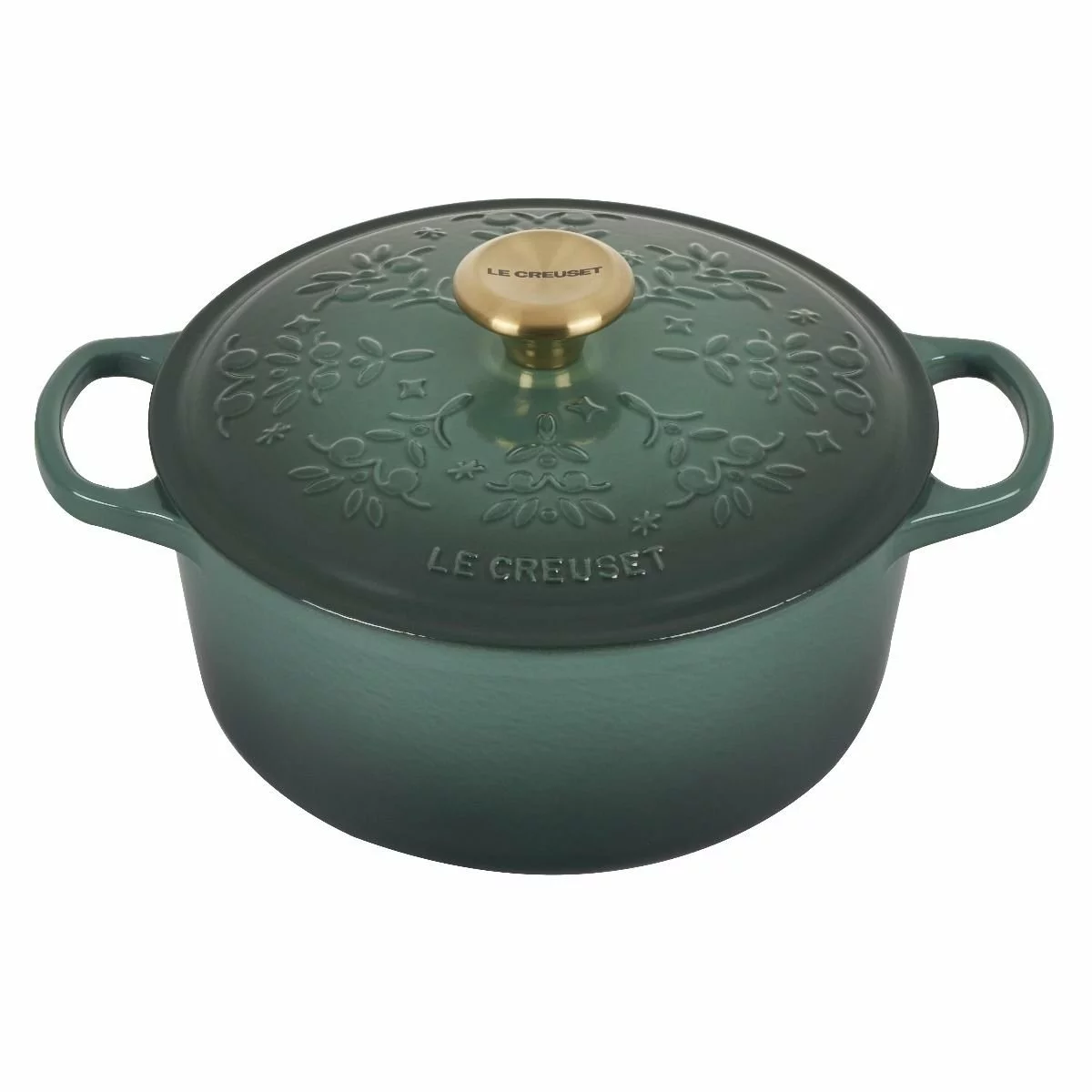 Le Creuset 4.5 Qt. Signature Dutch Oven | Noel (Artichaut) 3 Le Creuset 4.5 Qt. Signature Dutch Oven | Noel (Artichaut)