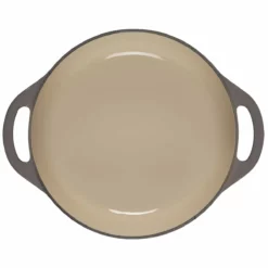 Le Creuset 2.75 Qt. Shallow Round Dutch Oven | Oyster -Food Prep Tools Shop rs18429 l2545 227fss 4