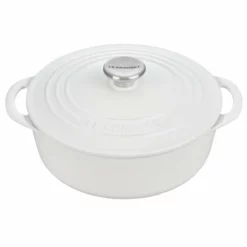 Le Creuset 2.75 Qt. Shallow Round Dutch Oven | White