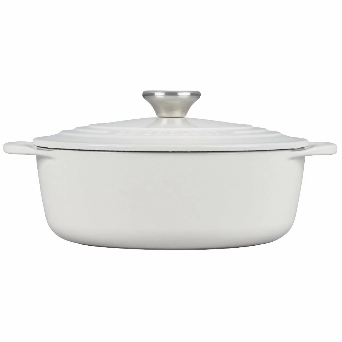 Le Creuset 2.75 Qt. Shallow Round Dutch Oven | White 4 Le Creuset 2.75 Qt. Shallow Round Dutch Oven | White - Image 2