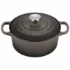Le Creuset 2 Qt. Round Signature Cast Iron Dutch Oven With Stainless Steel Knob | Oyster Grey