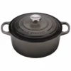 Le Creuset 4.5 Qt. Round Signature Dutch Oven With Stainless Steel Knob | Oyster Grey