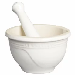 Le Creuset 10oz Mortar & Pestle | White