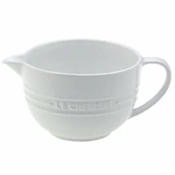 Le Creuset 2 Qt. Stoneware Batter Bowl | White