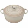 Le Creuset 3.5 Qt. Round Signature Dutch Oven With Stainless Steel Knob | Meringue White