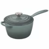 Le Creuset 2.25 Qt. Signature Enameled Cast Iron Saucepan With Stainless Steel Knob | Sea Salt -Food Prep Tools Shop rs9093 ls2518 18717ss