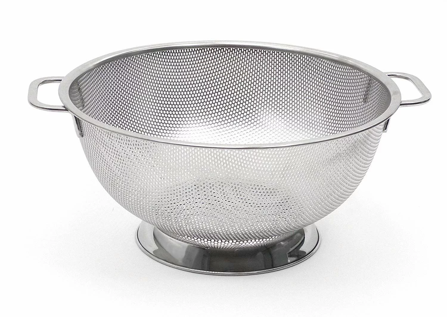 RSVP International RSVP Endurance Stainless Steel 5 Qt. Precision Pierced Colander 3 RSVP International RSVP Endurance Stainless Steel 5 Qt. Precision Pierced Colander