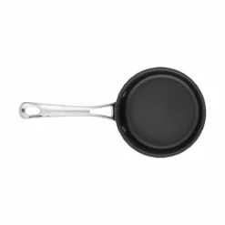 Cuisinart Contour Hard Anodized Saucepan With Cover | 1 Qt. -Food Prep Tools Shop saucepantopview