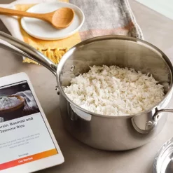 Hestan Cue 3.5 Qt. Smart Sauce Pot | Stainless Steel -Food Prep Tools Shop saucepot2 1