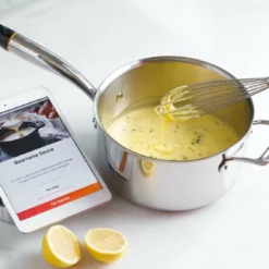 Hestan Cue 3.5 Qt. Smart Sauce Pot | Stainless Steel -Food Prep Tools Shop saucepot8 1