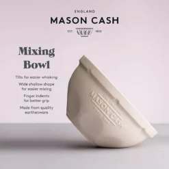 Mason Cash Innovative Kitchen Grip Stand 5.28 Qt Mixing Bowl -Food Prep Tools Shop sidebowl3