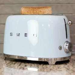 SMEG 2-Slice Toaster | Pastel Blue 7 SMEG 2-Slice Toaster | Pastel Blue -Food Prep Tools Shop smeg toaster edit small square