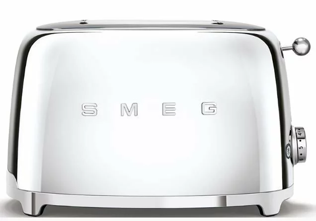 SMEG 2-Slice Toaster | Chrome 4 SMEG 2-Slice Toaster | Chrome - Image 2
