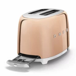 SMEG 2-Slice Toaster | Rose Gold -Food Prep Tools Shop smeg rose gold 5