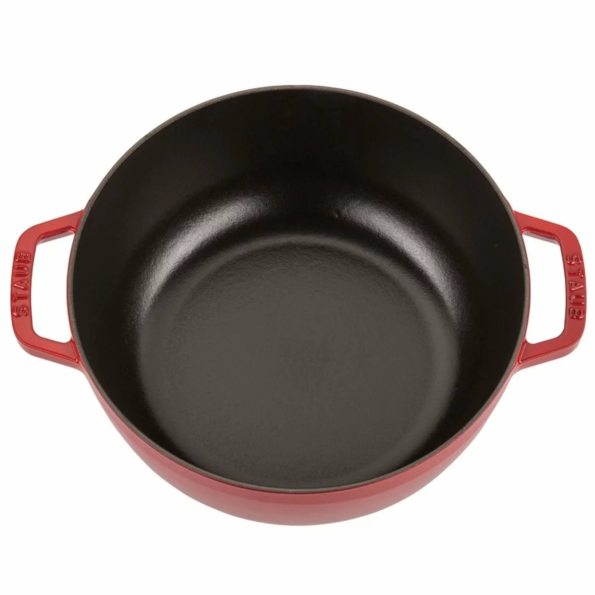 Staub 3.75 Qt. Essential French Oven | Cherry Red 4 Staub 3.75 Qt. Essential French Oven | Cherry Red - Image 2