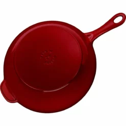 Staub 2.9 Qt Cast Iron Daily Pan | Grenadine 10 Staub 2.9 Qt Cast Iron Daily Pan | Grenadine -Food Prep Tools Shop staub cast iron daily pan grenadine 2