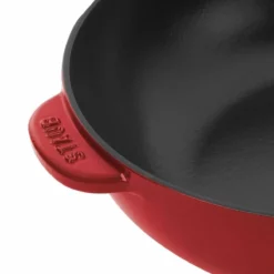 Staub 2.9 Qt Cast Iron Daily Pan | Cherry -Food Prep Tools Shop staub iron 4