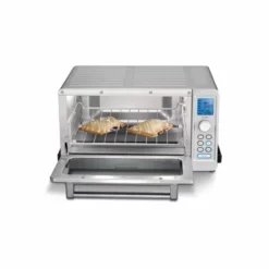 Cuisinart Deluxe Convection Toaster Oven Broiler | White & Stainless Steel -Food Prep Tools Shop tob135wn e