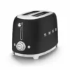 SMEG 2-Slice Toaster | Matte Black -Food Prep Tools Shop tsf01blmus 2