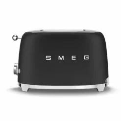 SMEG 2-Slice Toaster | Matte Black -Food Prep Tools Shop tsf01blmus 4