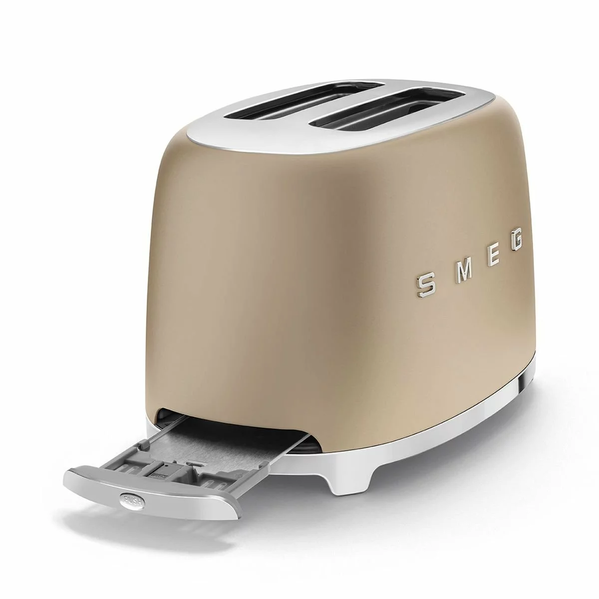 SMEG 2-Slice Toaster | Matte Champagne 8 SMEG 2-Slice Toaster | Matte Champagne - Image 6