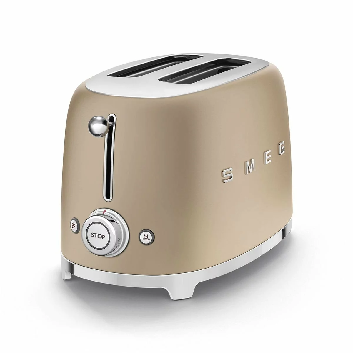 SMEG 2-Slice Toaster | Matte Champagne 3 SMEG 2-Slice Toaster | Matte Champagne