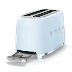SMEG 4-Slice Toaster | Pastel Blue -Food Prep Tools Shop tsf02pbus 11 1